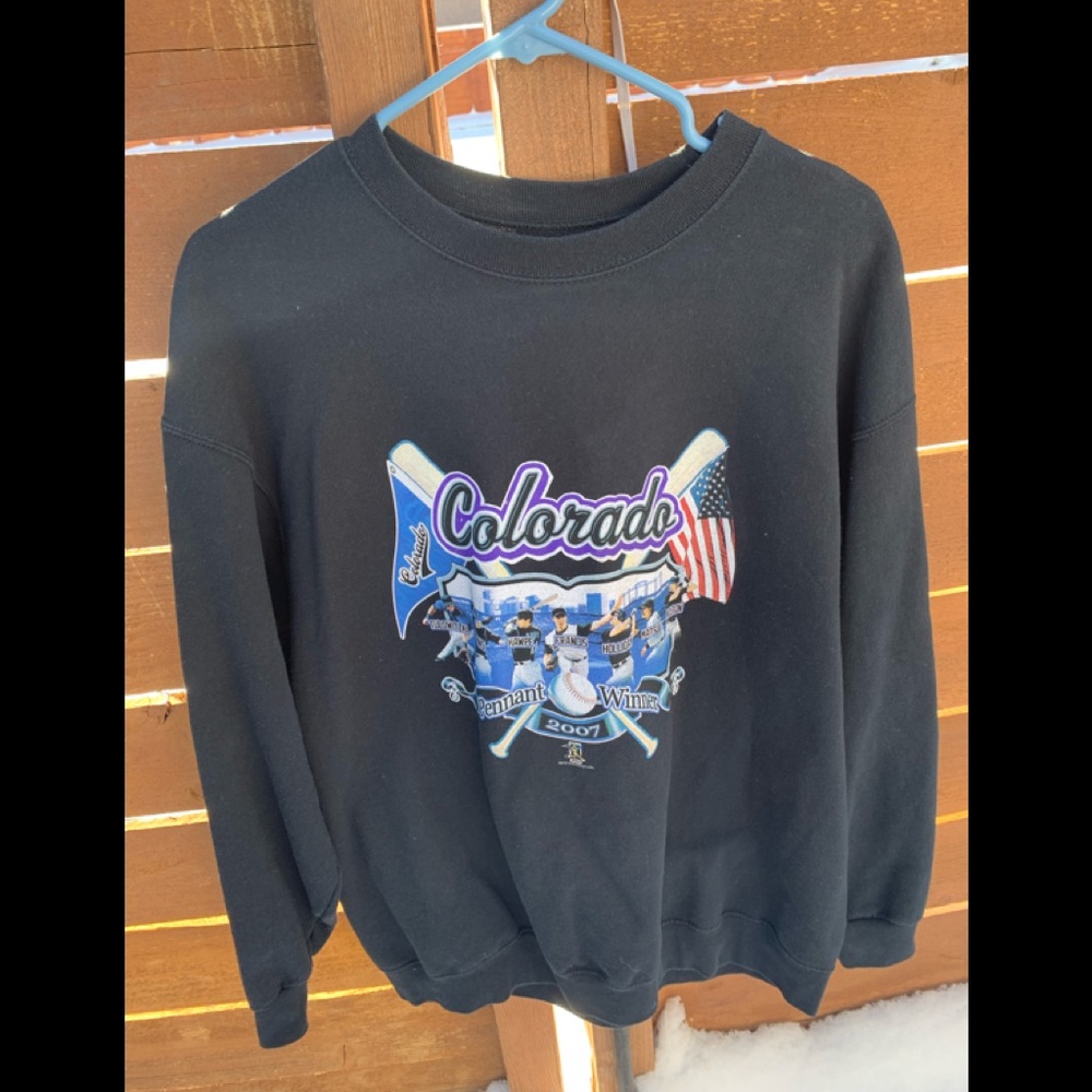 Vintage 2007 Colorado Rockies Sweater